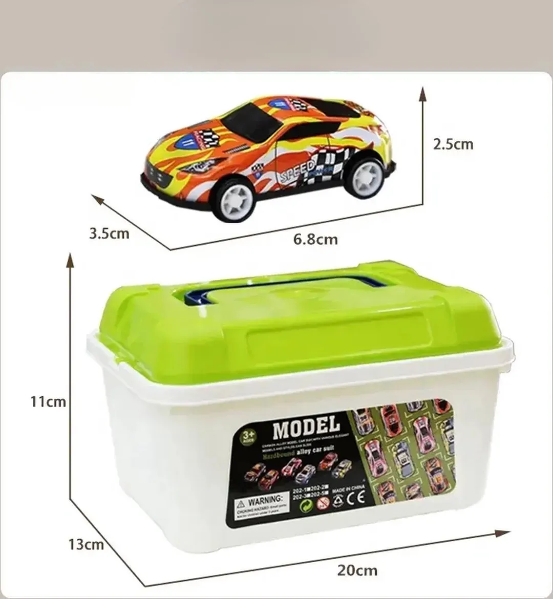 MagniToys Auto Speelgoedset 30 Stuks - Multicolor