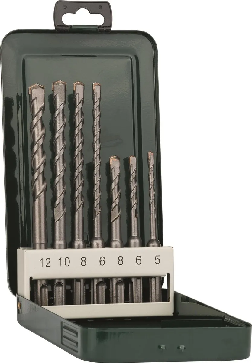 Bosch SDS Plus Hamerboorset 7-delig - Beton/steen