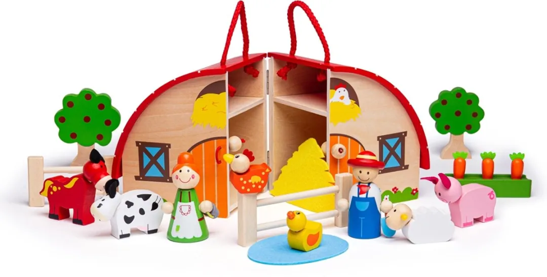 Bigjigs Mini Boerderij Speelset BJ684