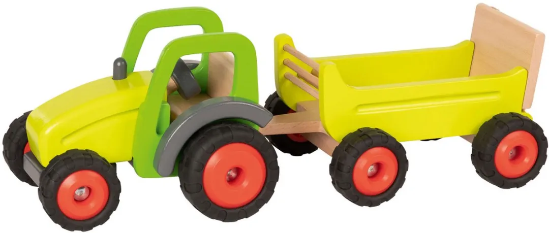 Goki Tractor 55928 - Blauw