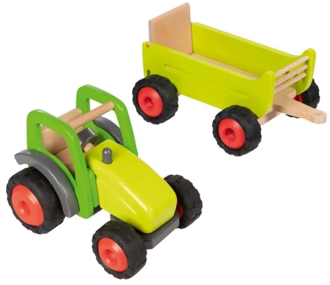 Goki Tractor 55928 - Blauw