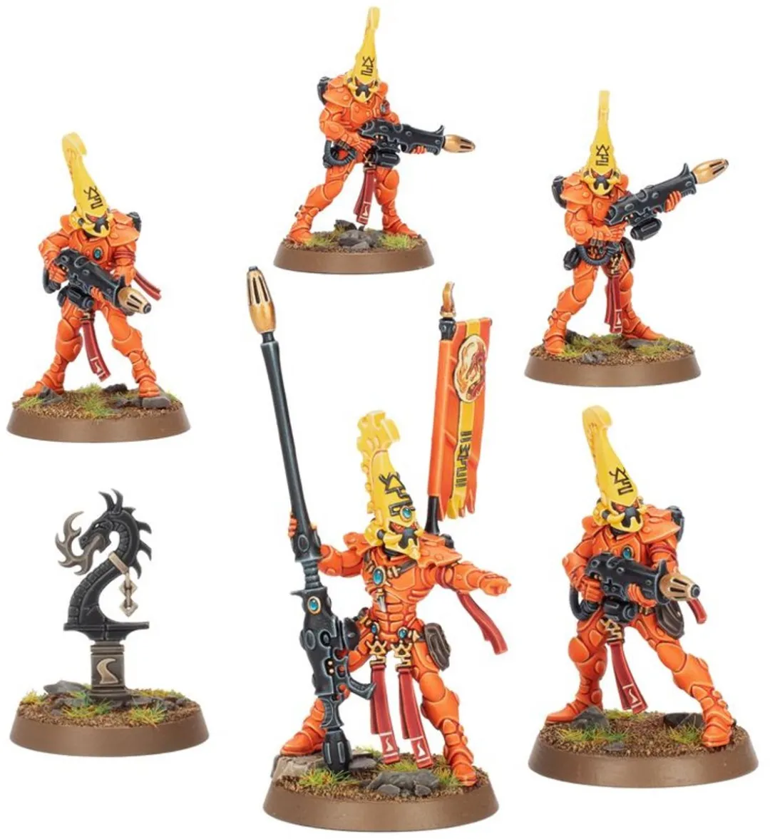 Games Workshop Warhammer 40k Aeldari Fire Dragons 46-46