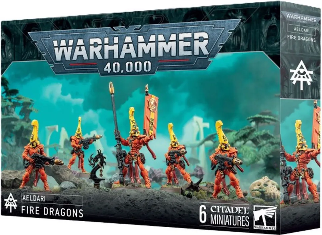 Games Workshop Warhammer 40k Aeldari Fire Dragons 46-46
