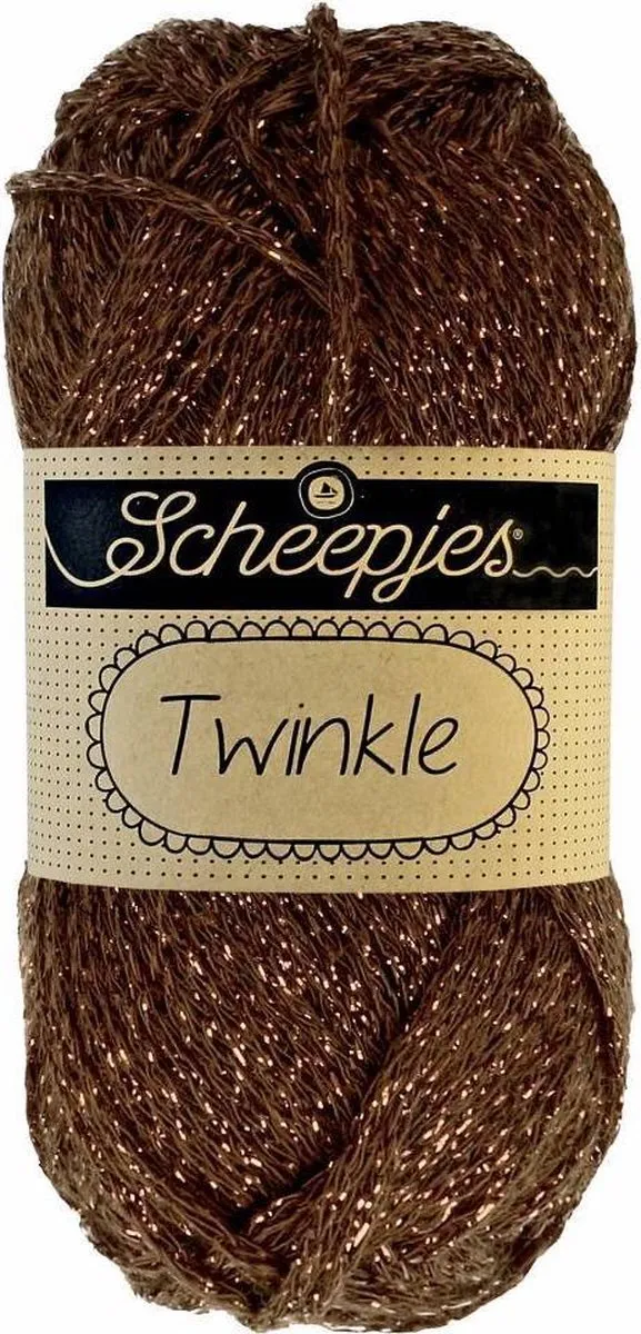Scheepjes Twinkle 50g - Bruin