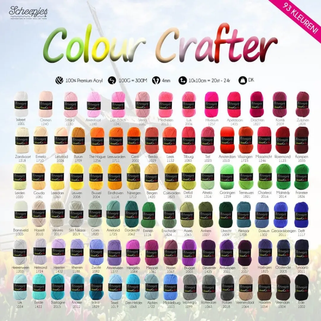 Scheepjes Colour Crafter Malmedy Groen