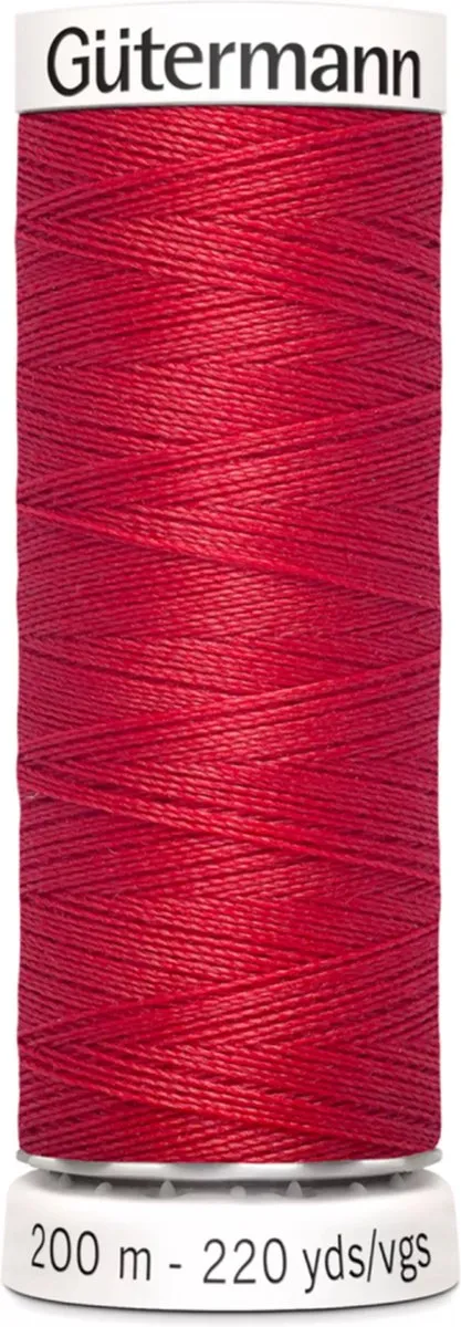Gutermann Polyester Naaigaren 200m - Rood