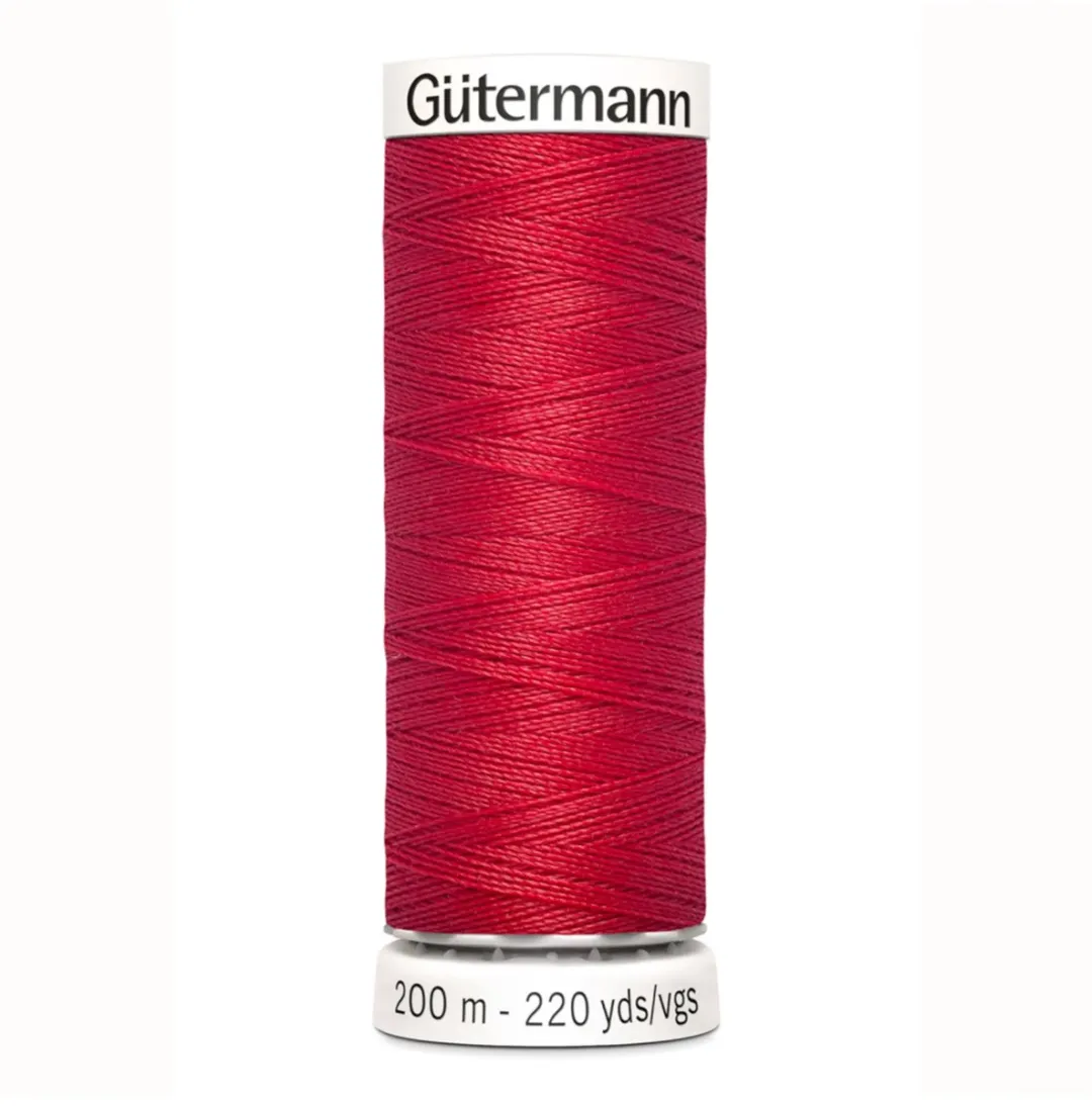 Gutermann Polyester Naaigaren 200m - Rood