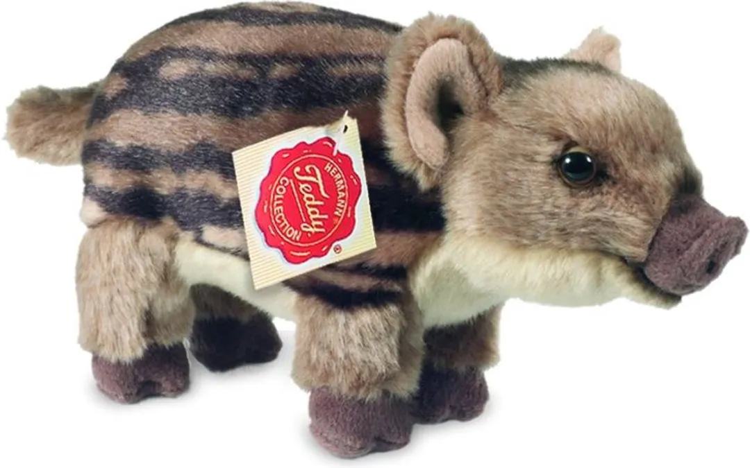 Hermann Teddy Knuffel Wild Zwijn Jong