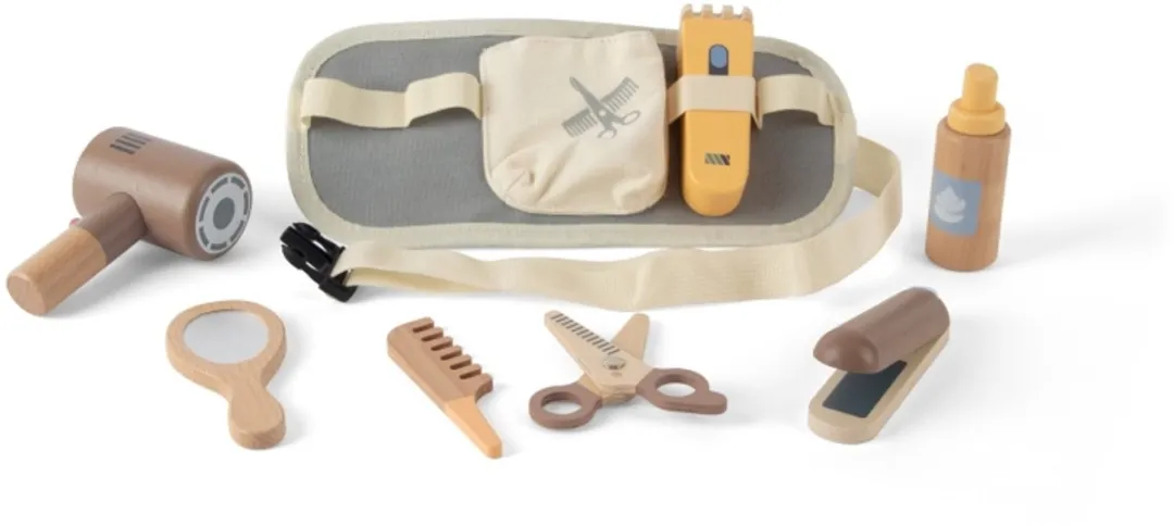 Dantoy Houten Kapperset 8-delig - Multicolor
