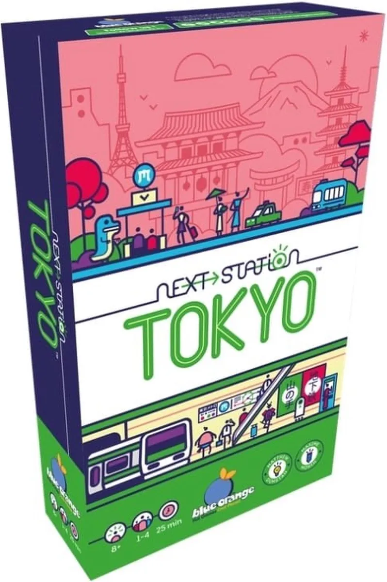 Geronimo Games Next Station: Tokyo Kaartspel - 1-4 Spelers