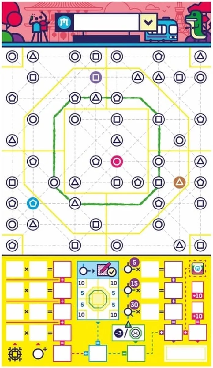 Geronimo Games Next Station: Tokyo Kaartspel - 1-4 Spelers