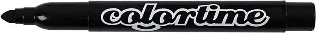Colortime Zwart Stiften 5mm - 12 Stuks