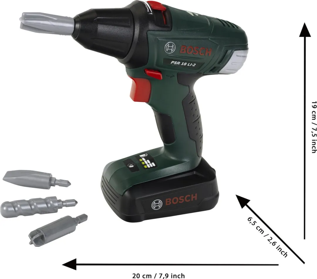 Klein Toys Bosch Mini Draadloze Speelgoedboor - Groen