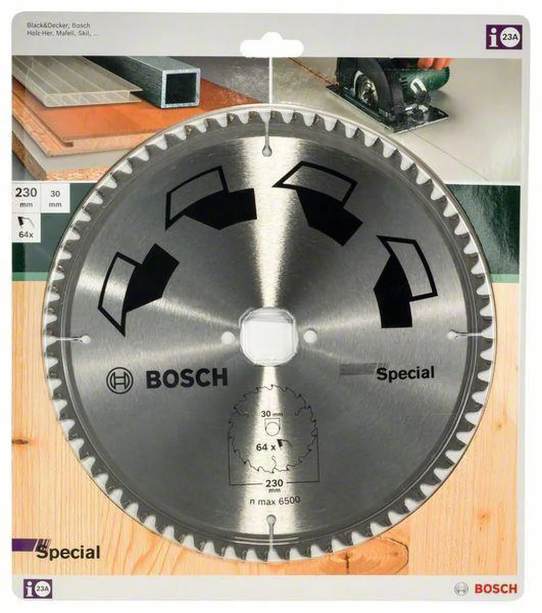 Bosch Professional Cirkelzaagblad Special 230mm 64 Tanden