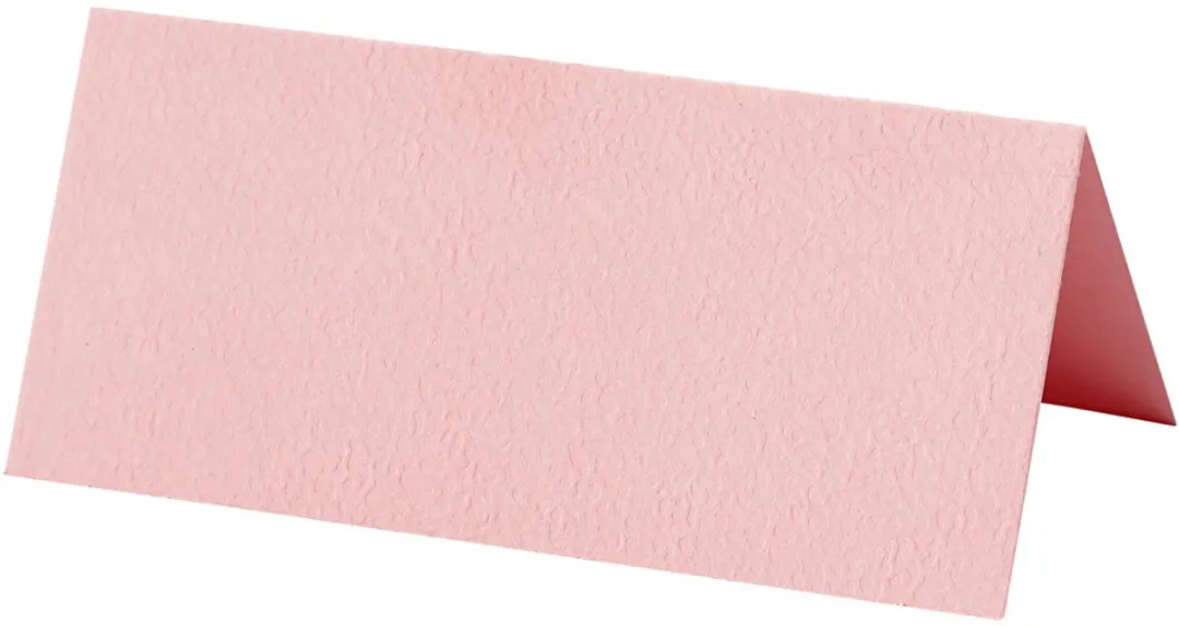 Creativ Company Plaatskaarten Roze 9x4cm
