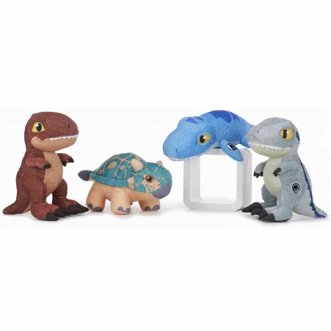 Jurassic World Camp Cretaceous Dinosaurus Pluche 30cm - Bruin