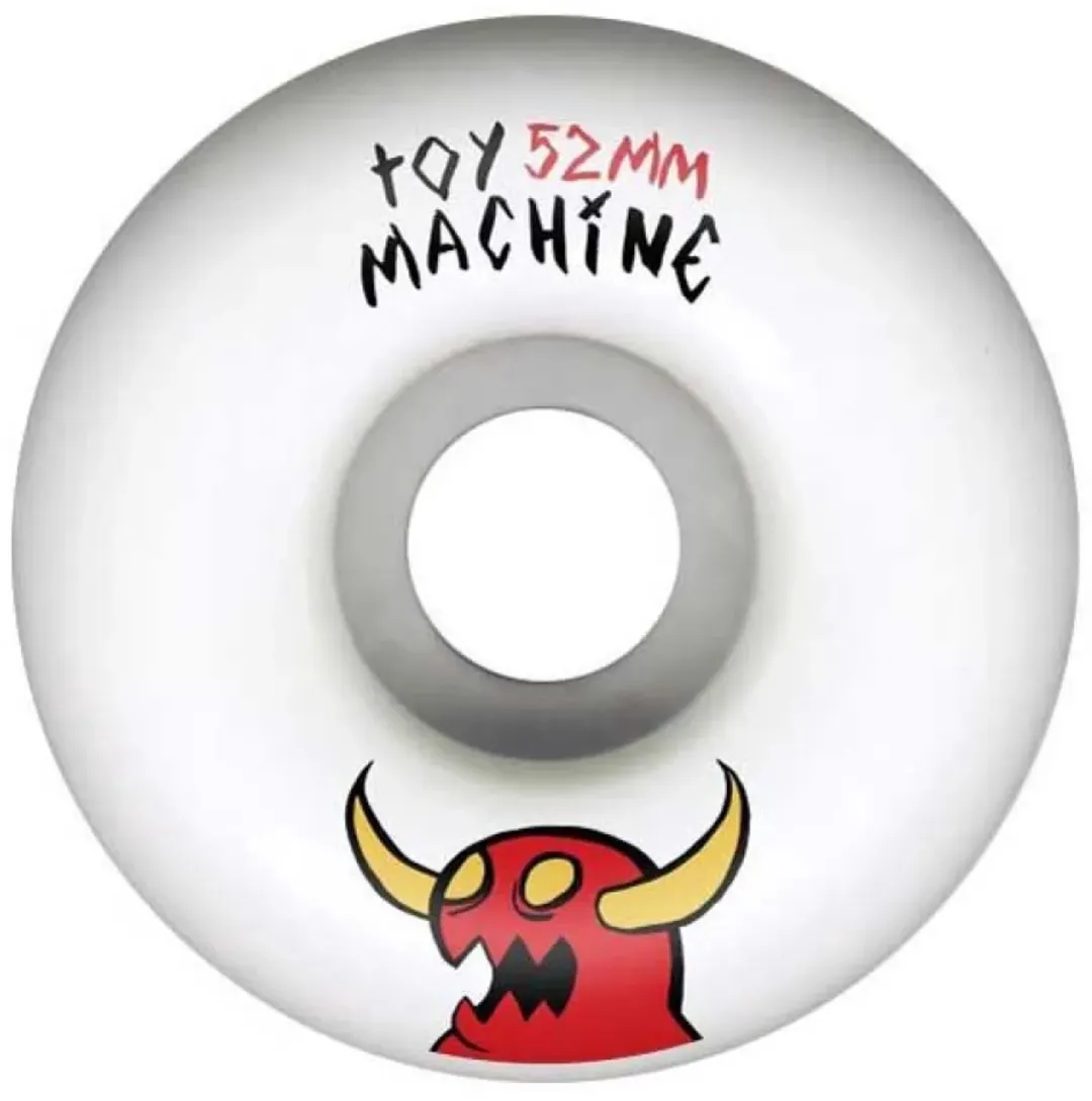 Toy Machine Sketchy Monster Skateboardwielen Zilver 52 mm