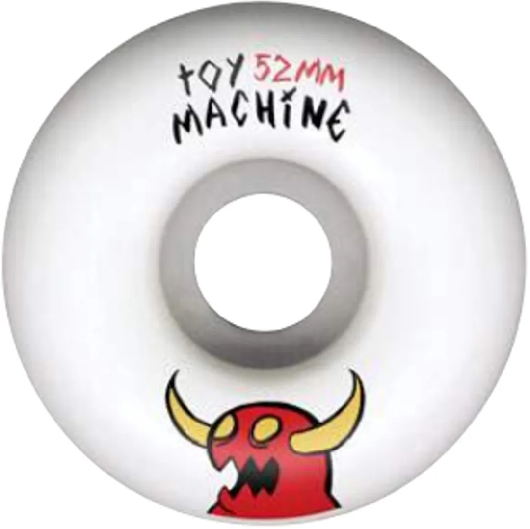 Toy Machine Sketchy Monster Skateboardwielen Zilver 52 mm
