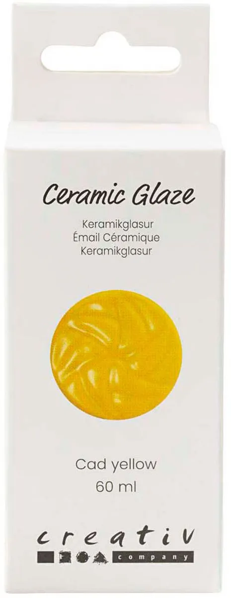 Creativ Company Keramiek Glazuur Cadmiumgeel 60ml