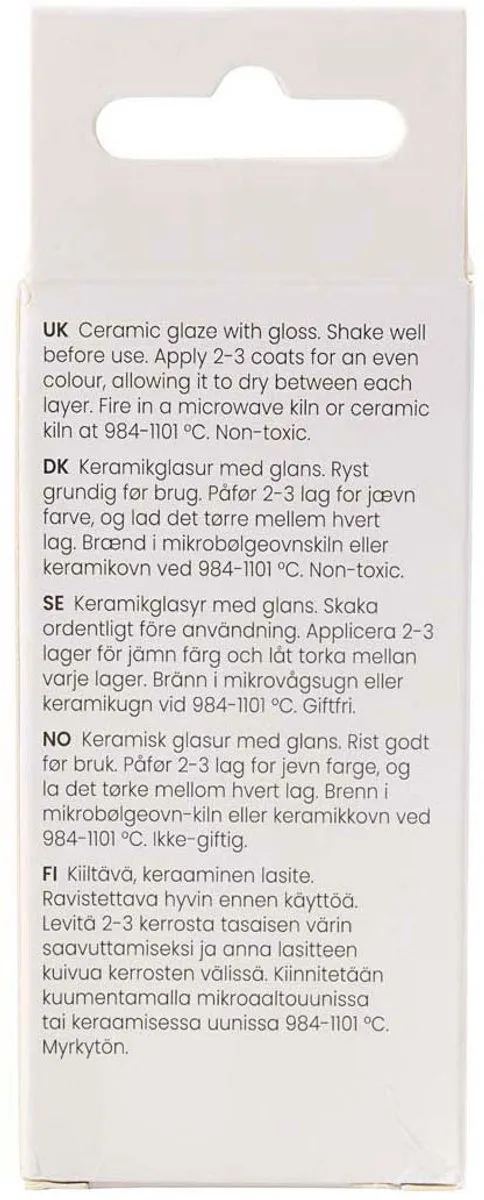 Creativ Company Keramiek Glazuur Cadmiumgeel 60ml - Glanzend