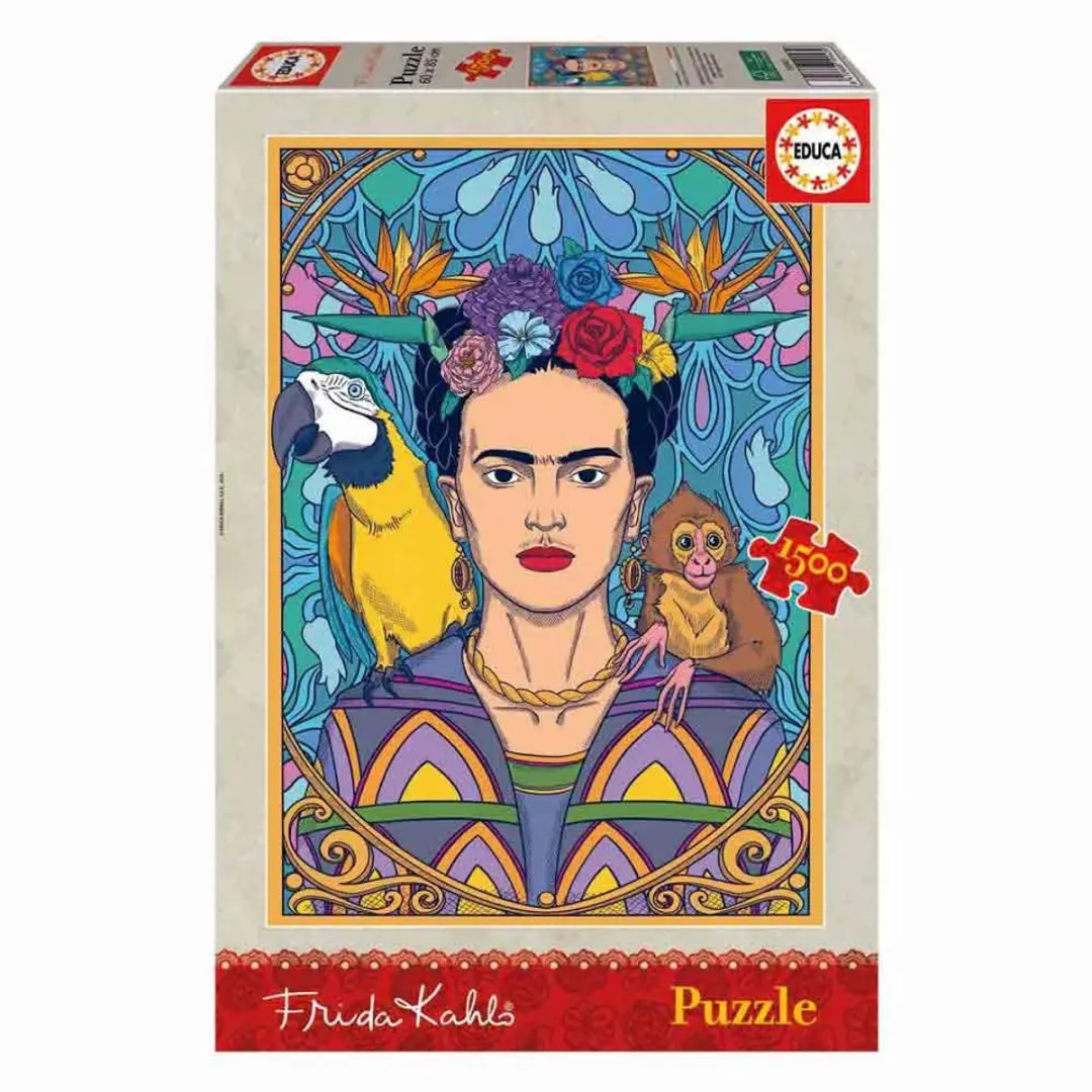 Educa Frida Kahlo Puzzel 1500 Stuks - Multicolor