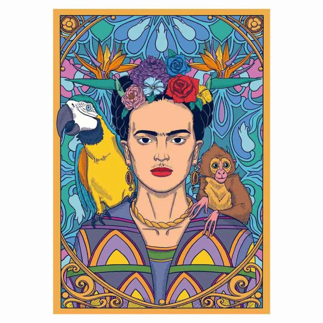 Educa Frida Kahlo Puzzel 1500 Stuks - Multicolor