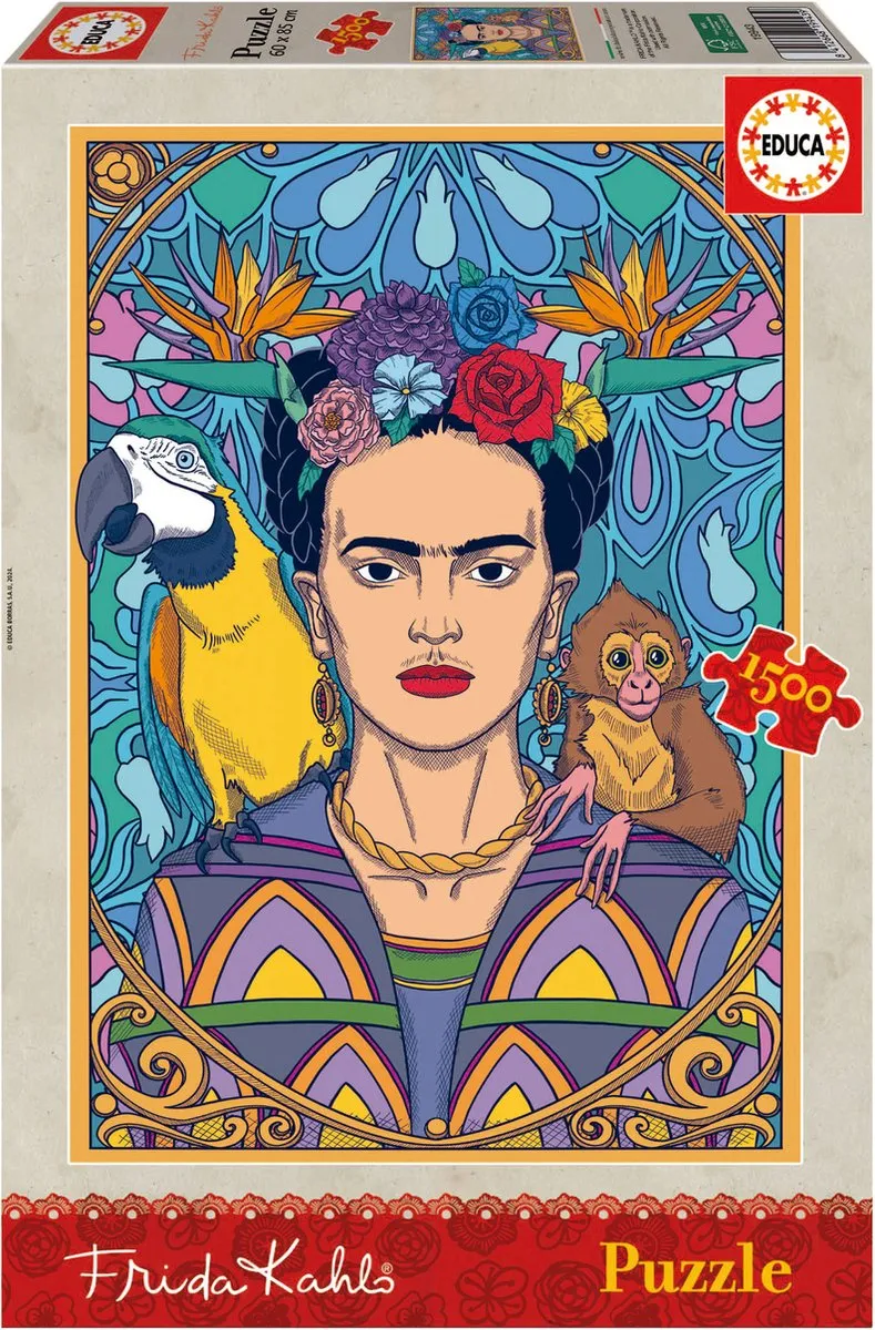 Educa Frida Kahlo Puzzel 1500 Stuks