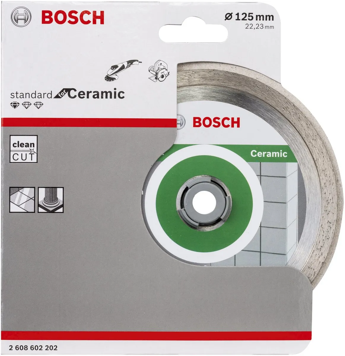Bosch Diamantdoorslijpschijf Standard 125mm - Metaal