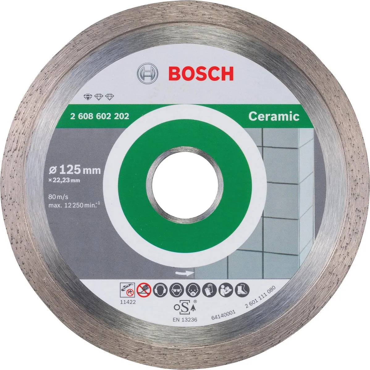 Bosch Diamantdoorslijpschijf Standard 125mm - Metaal