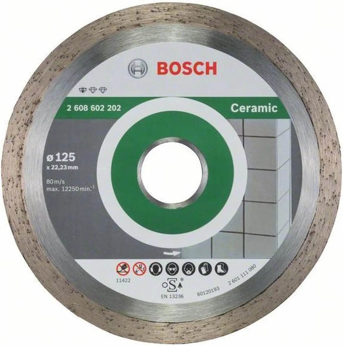 Bosch Diamantdoorslijpschijf Standard 125mm - Metaal - afbeelding 6 van 6