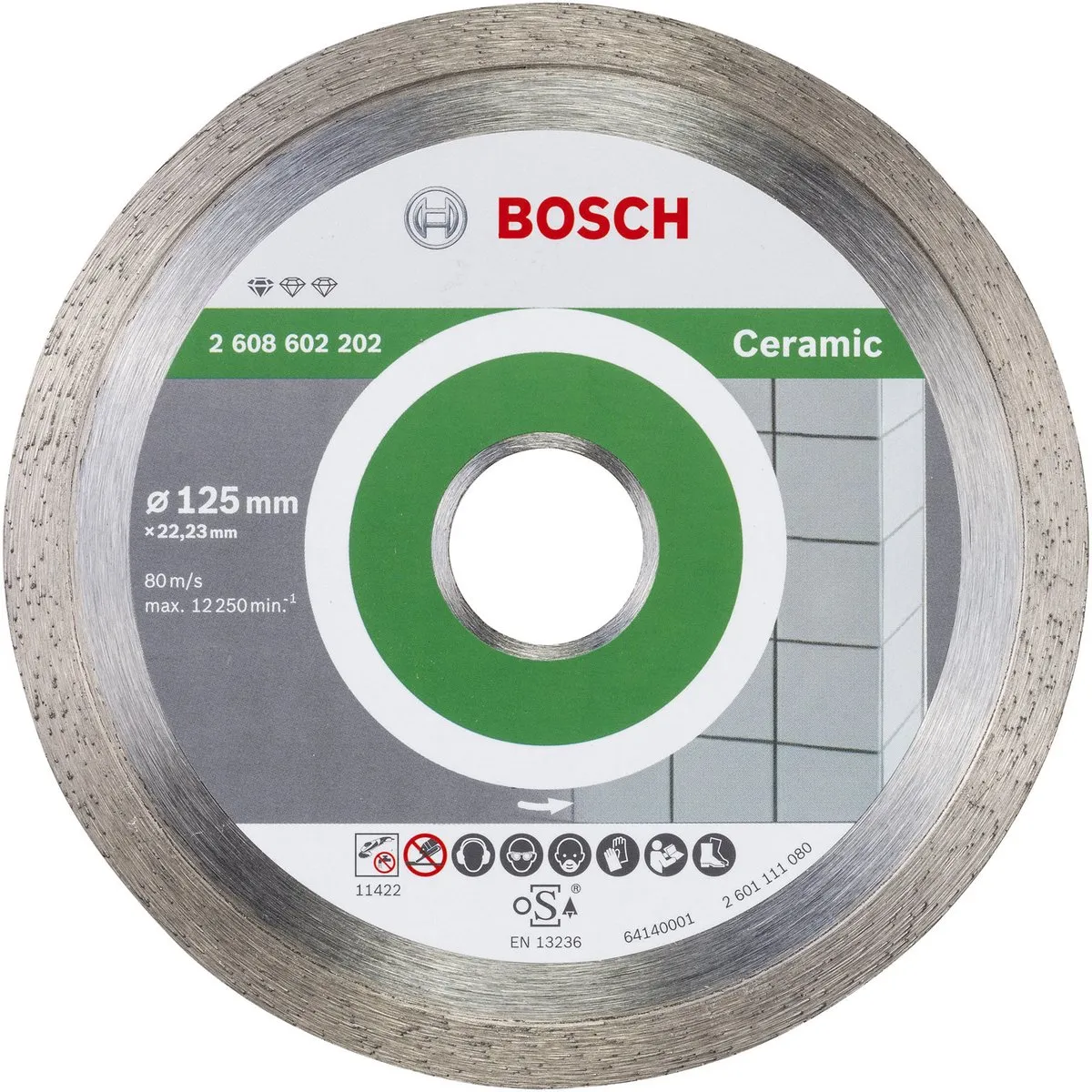 Bosch Diamantdoorslijpschijf Standard 125mm - Metaal