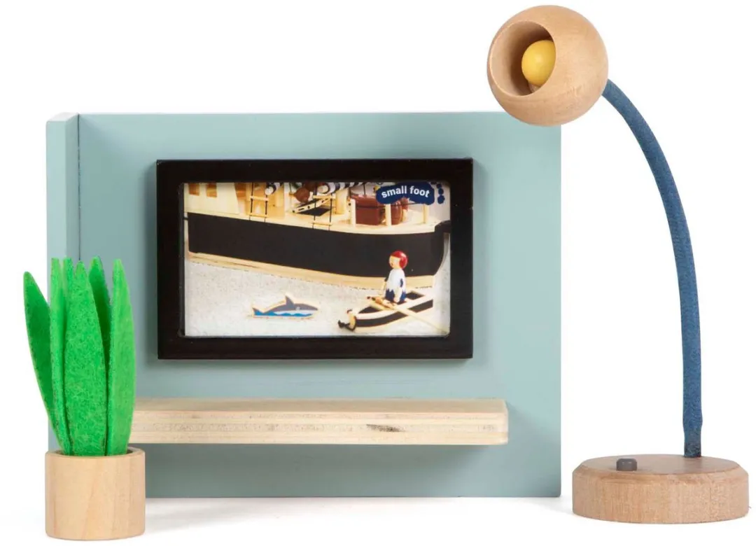 Small Foot Houten Poppenhuis Meubels - 6 Stuks - Multicolor