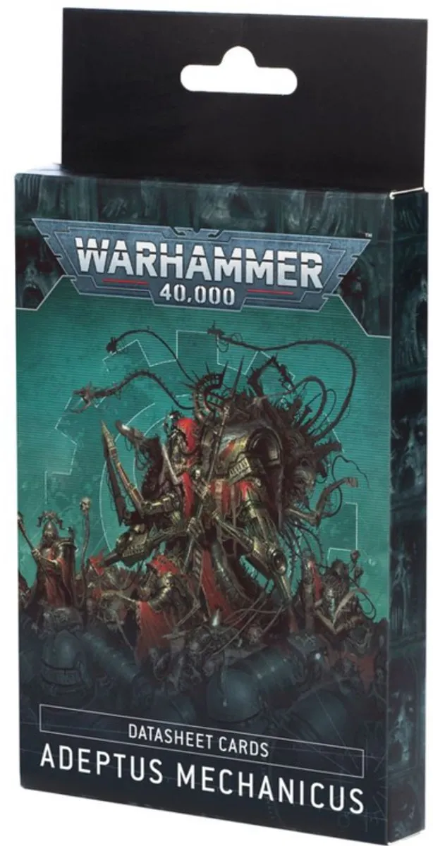 Games Workshop Adeptus Mechanicus Datasheet Cards 59-02