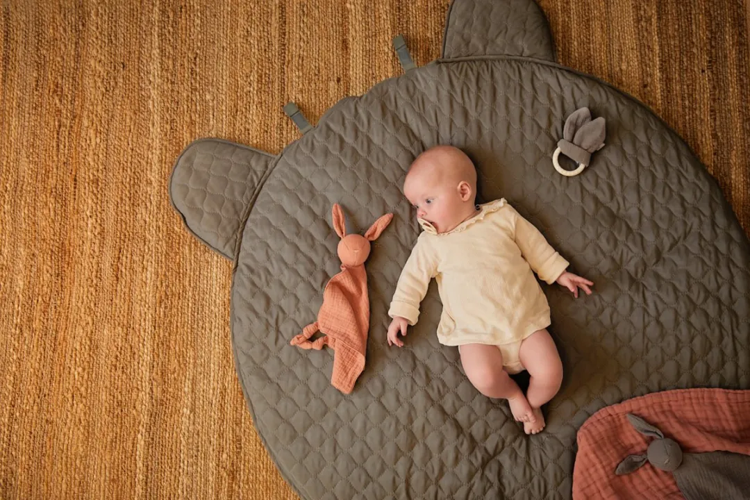 Jollein Speelkleed Baby Ø110cm Storm Grey