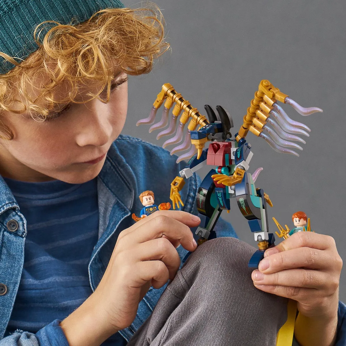 LEGO Marvel Eternals Luchtaanval 76145 - Multicolor