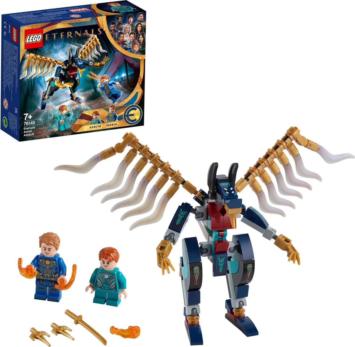 LEGO Marvel Eternals Luchtaanval 76145 - Multicolor