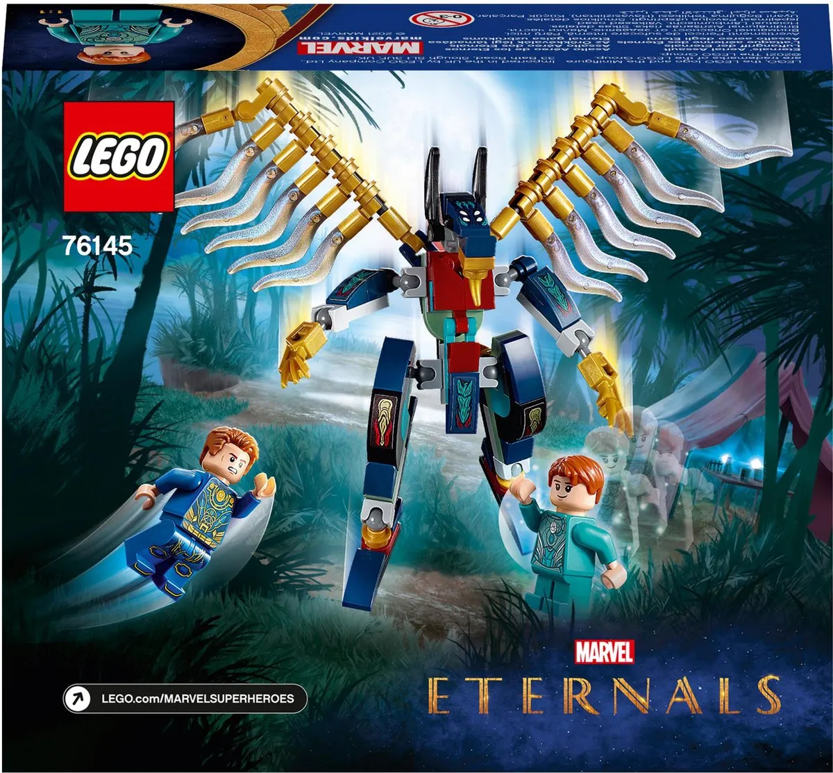 LEGO Marvel Eternals Luchtaanval 76145