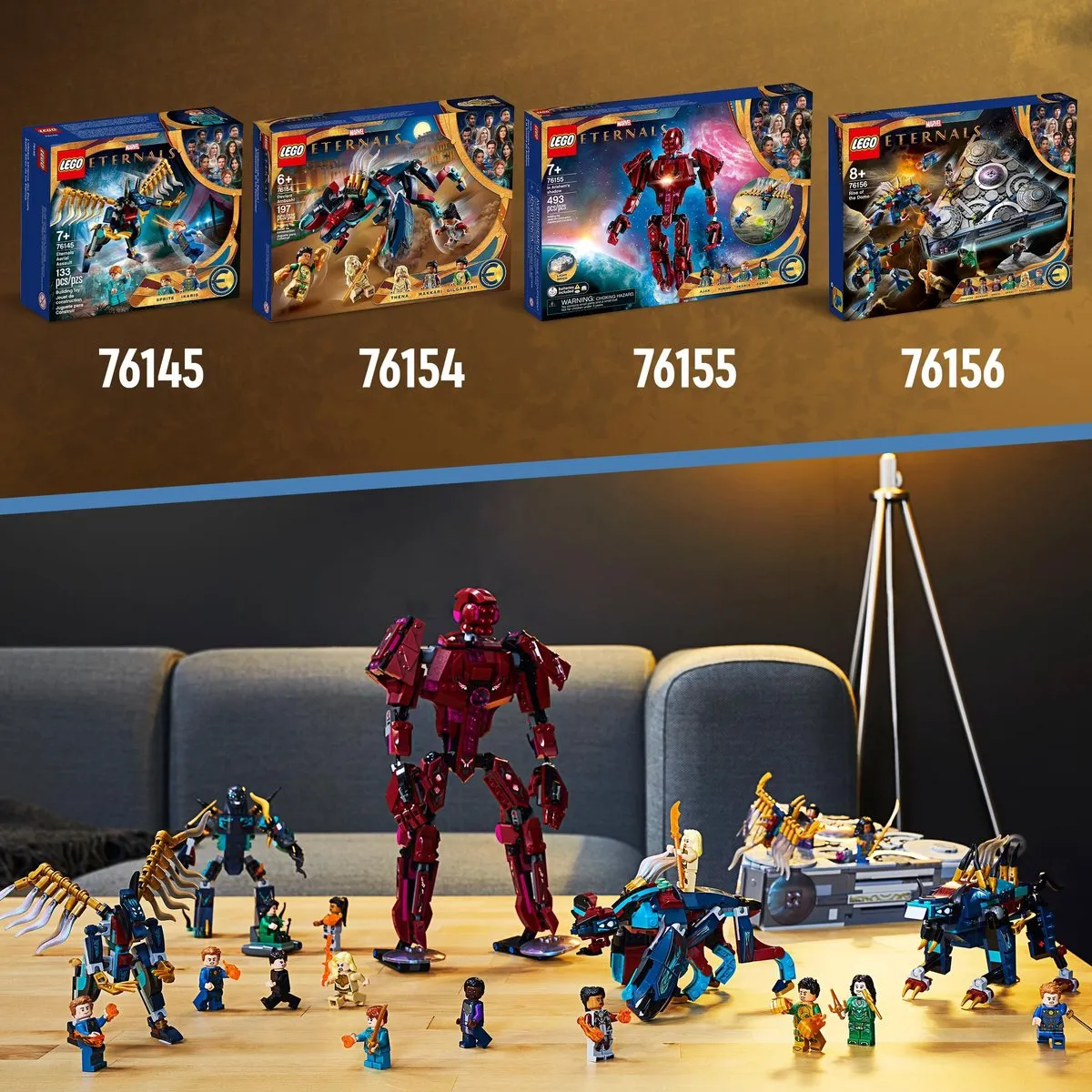 LEGO Marvel Eternals Luchtaanval 76145 - Multicolor