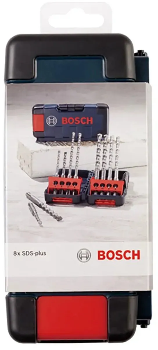 Bosch Tough Box SDS-Plus Borenset 8-delig