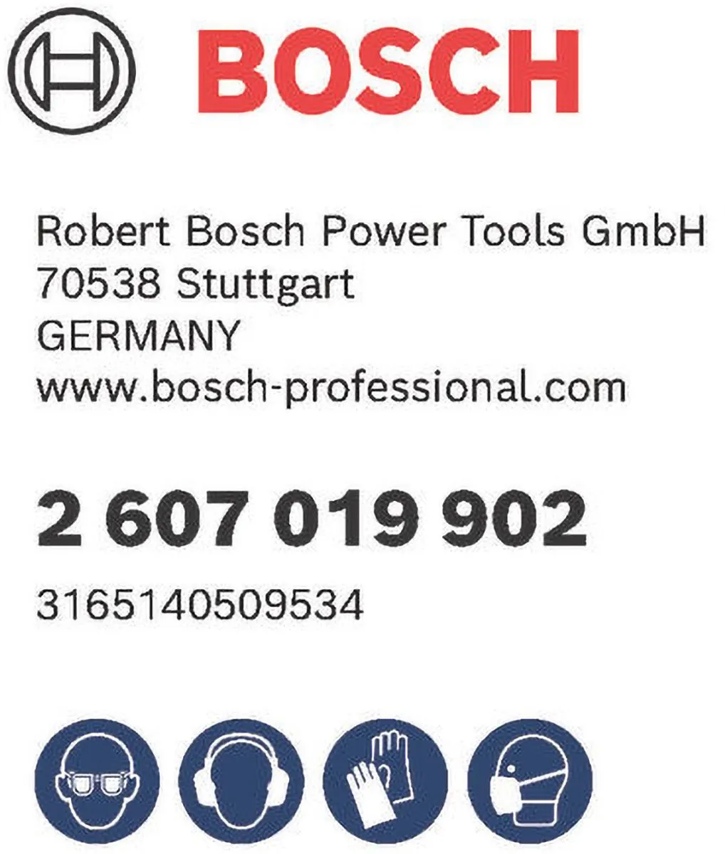 Bosch Tough Box SDS-Plus Borenset 8-delig