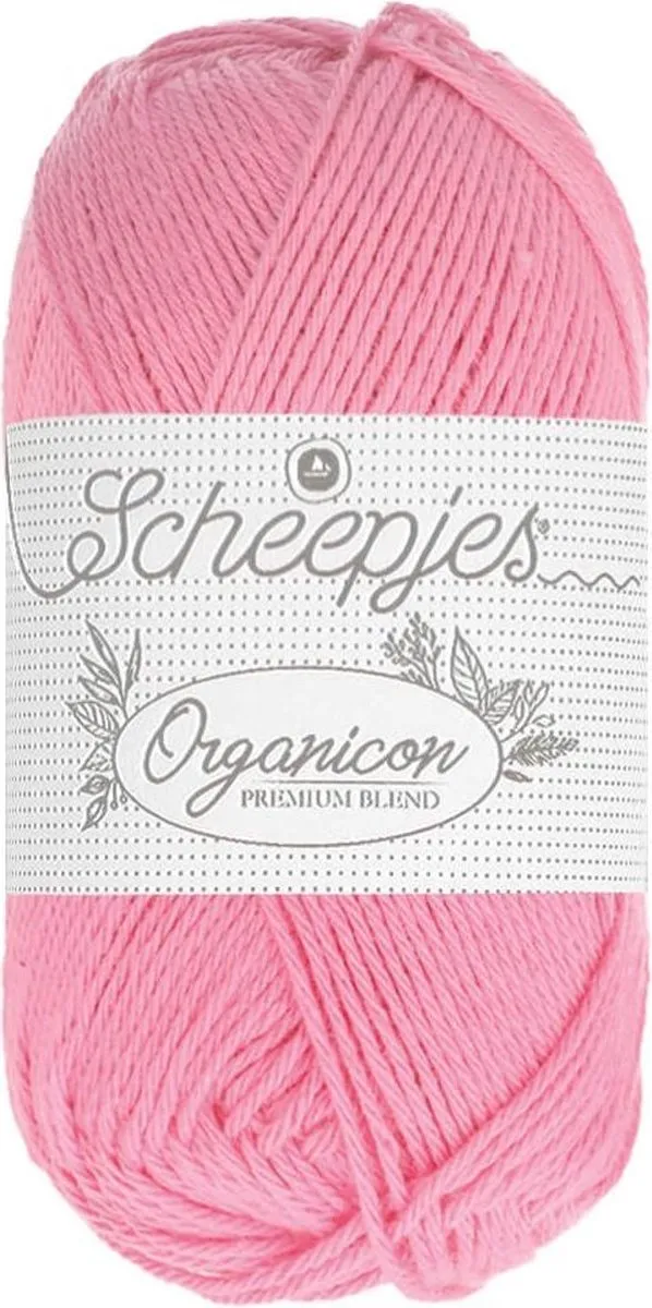 Scheepjes Organicon 50g - Roze