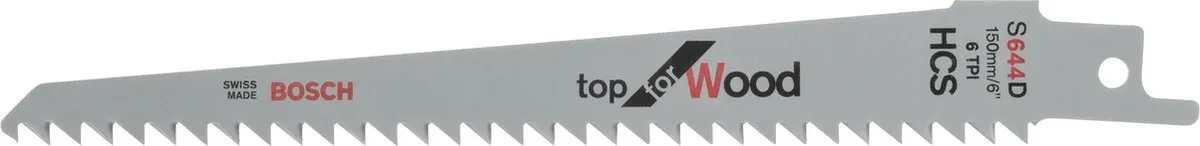 Bosch Reciprozaagblad S 644 D Top for Wood - 25 Stuks - afbeelding 6 van 6