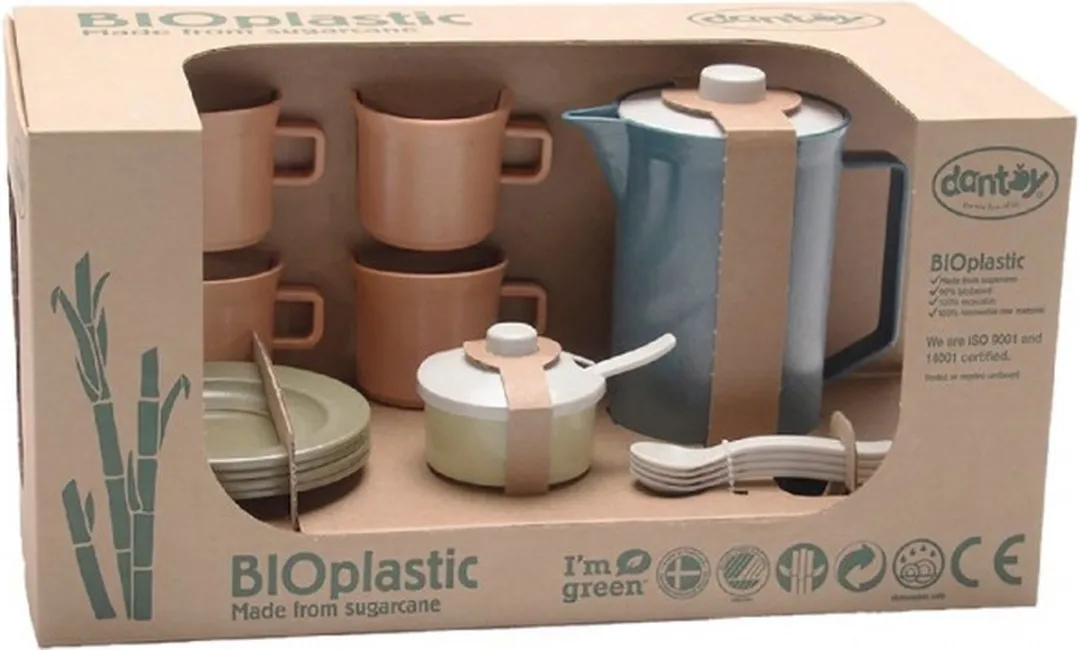 Dantoy Bio-Koffieset 17-delig - Multi Kleuren