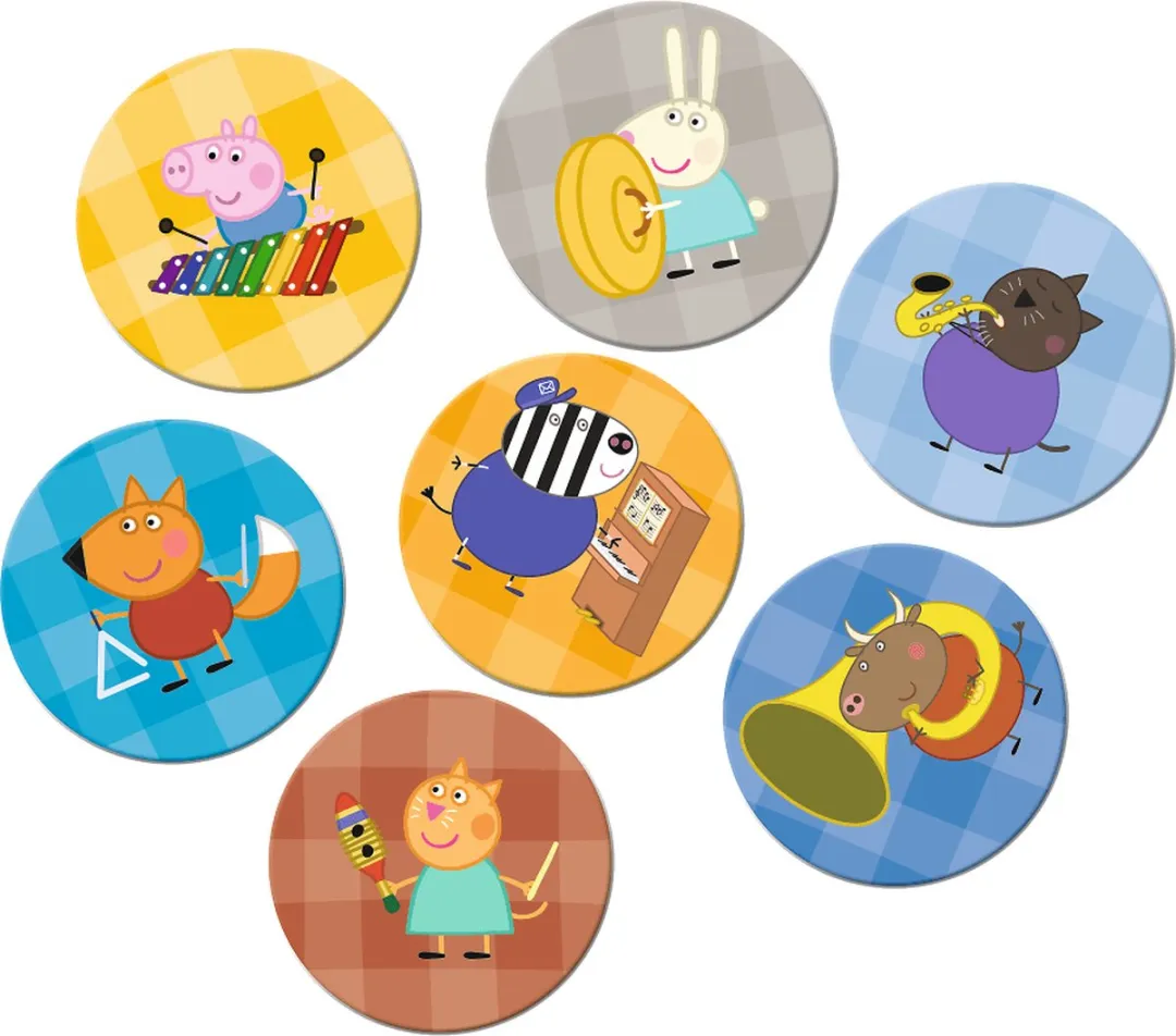 Trefl Peppa Pig Memos Kaartspel - Memory - 4 Spelers