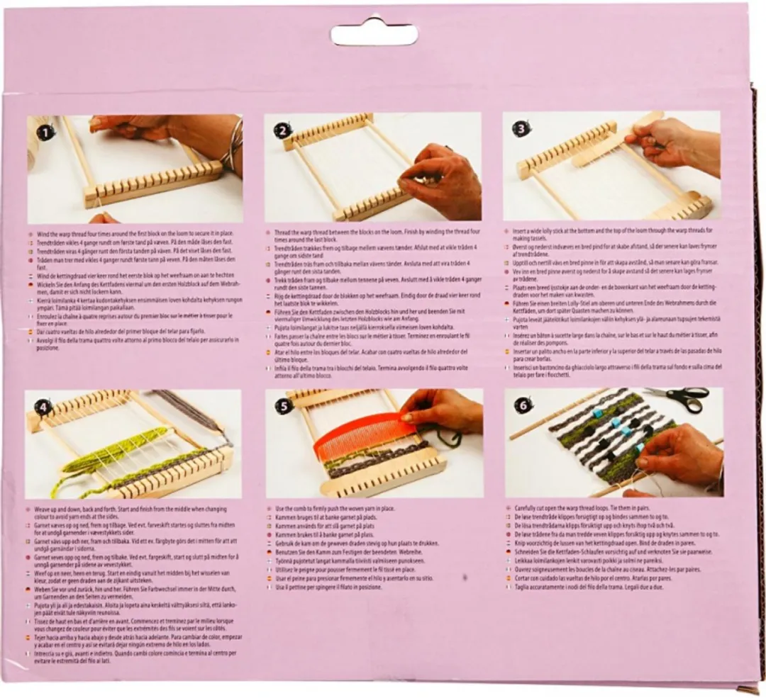 Creativ Company Houten Weefraam 26,5x24cm