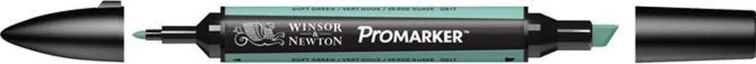 Winsor & Newton Promarker G817 Alcoholmarker - Zachtgroen
