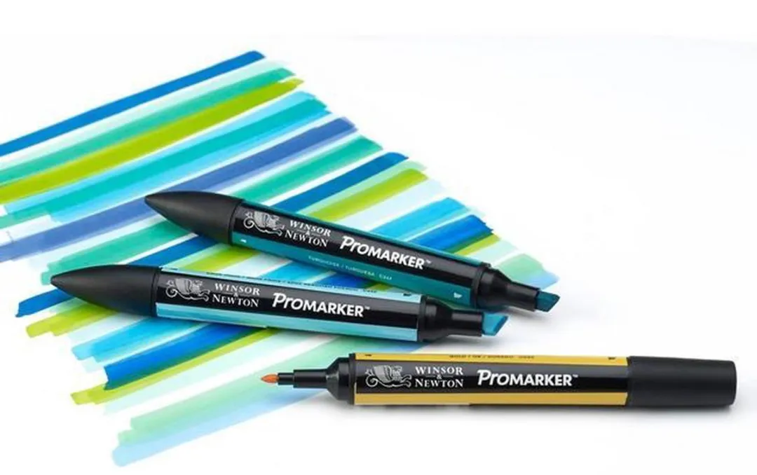 Winsor & Newton Promarker G817 Alcoholmarker - Zachtgroen