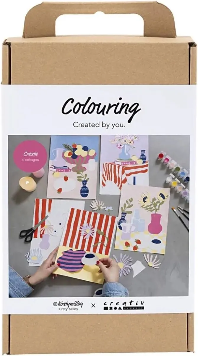 Creativ Company Hobbyset Kleuren Collage Acrylverf
