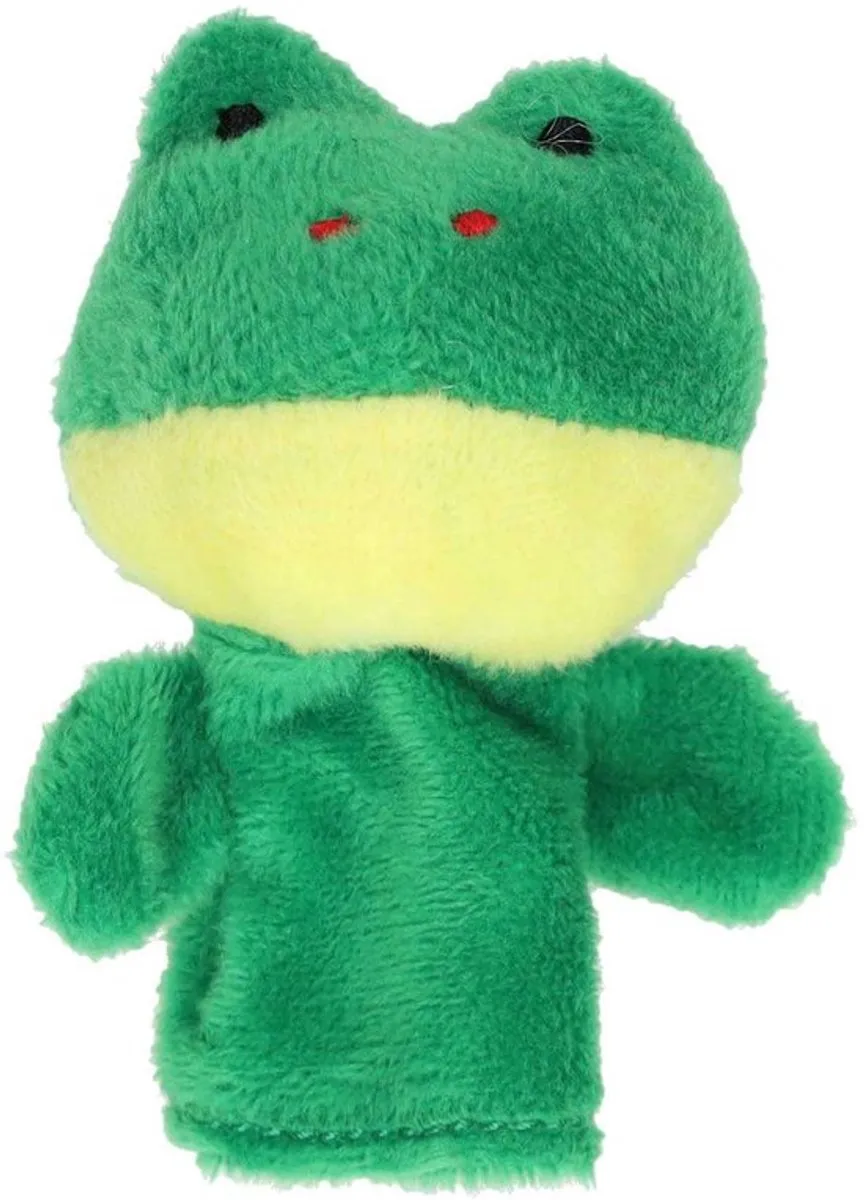 Goki Vingerpopjes Babydieren H7-8cm