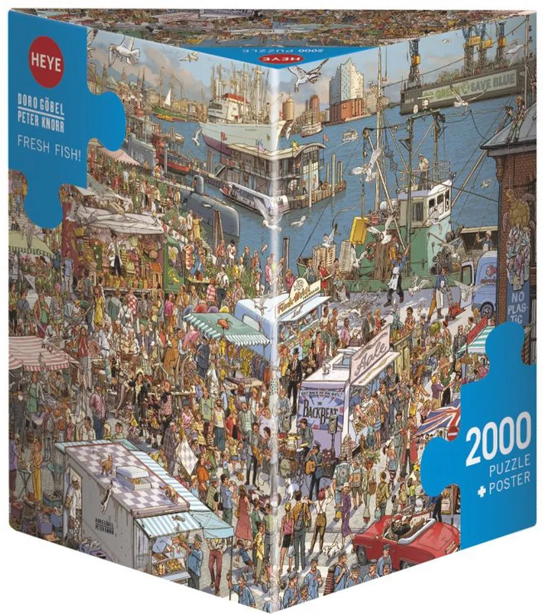 Heye Puzzel Fresh Fish 2000